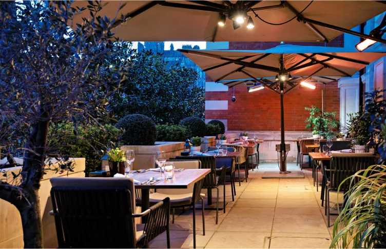 Terrace at The LaLiT London 3